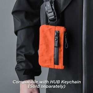 ALPAKA Zip Pouch RFID Blocking Hot Orange Limited Edition X-Pac VX25 NWT